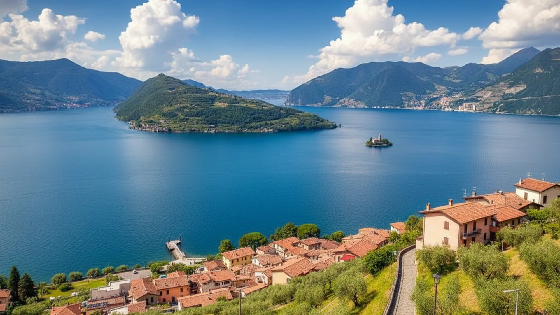 Lago d'Iseo — Esine (Lombardia)